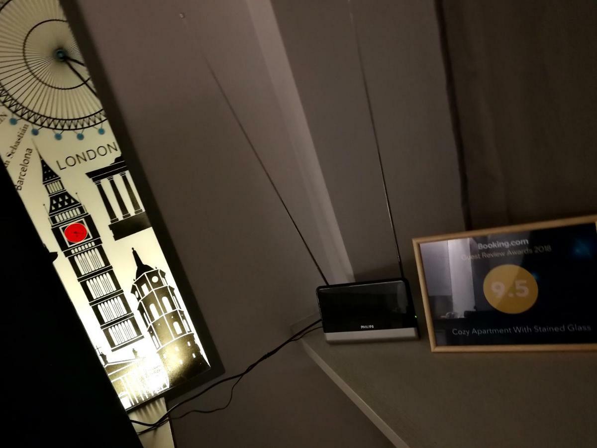 With Stained Glass Apartment Vilnius